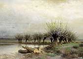 Каменев Лев Львович (1831-1886). Весна. 1866