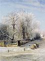 Саврасов А. К. Зимний пейзаж 1873