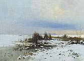 Светославский С. И. Зимний пейзаж. 1880-е