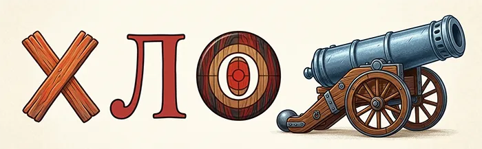 Ребус: ХЛОПУШКА