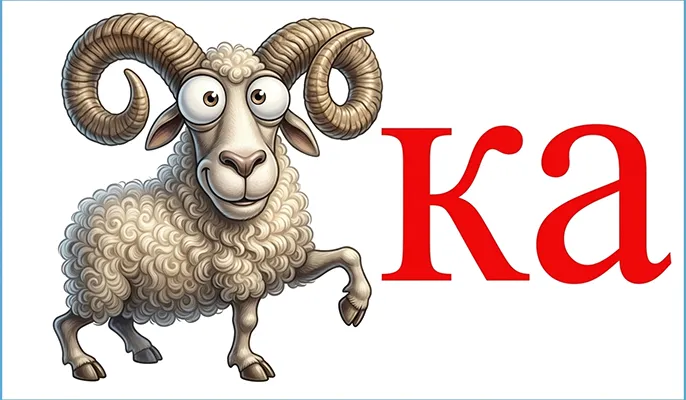 Ребус: БАРАНКА