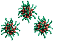 Молекулы ПАВ окружают молекулы жира