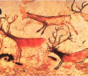 Пещерная живопись эпохи палеолита. Пещера Ласко, Франция