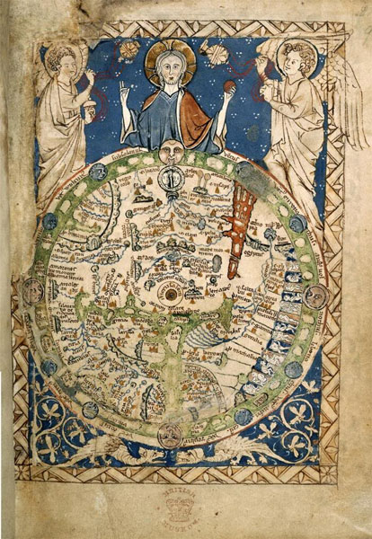 Средневековая карта мира